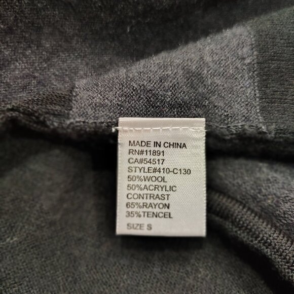 Bailey 44 - Long Sleeve Sweater - Black, Grey & White - Picture 4 of 6